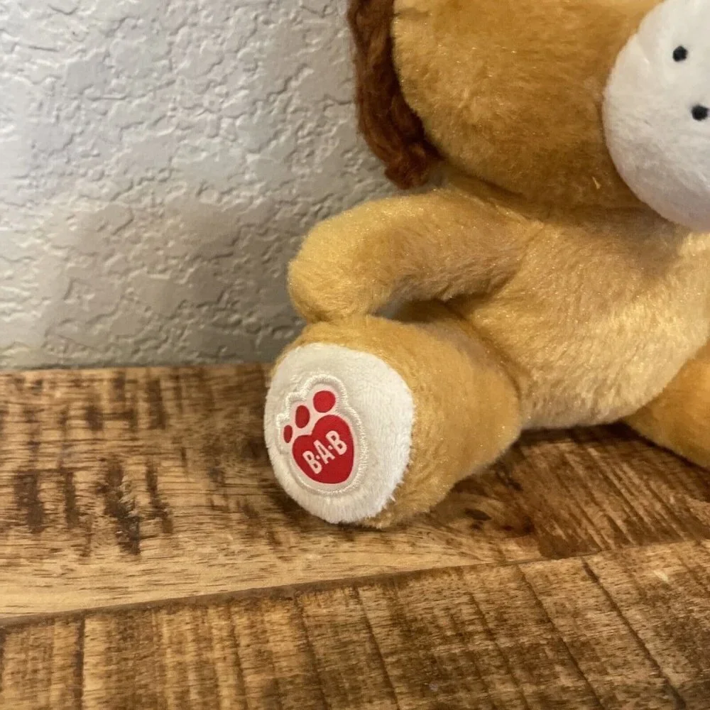 BUILD A BEAR 7” Small Fry Buddy Lion Plush 2015 Stuffed Animal BAB Soft